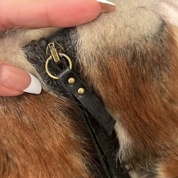 Vintage UGG high heel sheepskin and genuine leather fur boots - Picture 10 of 13